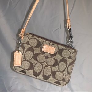 Coach Tan and Brown purse